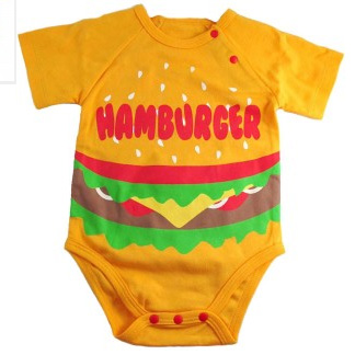 hamburger onesie